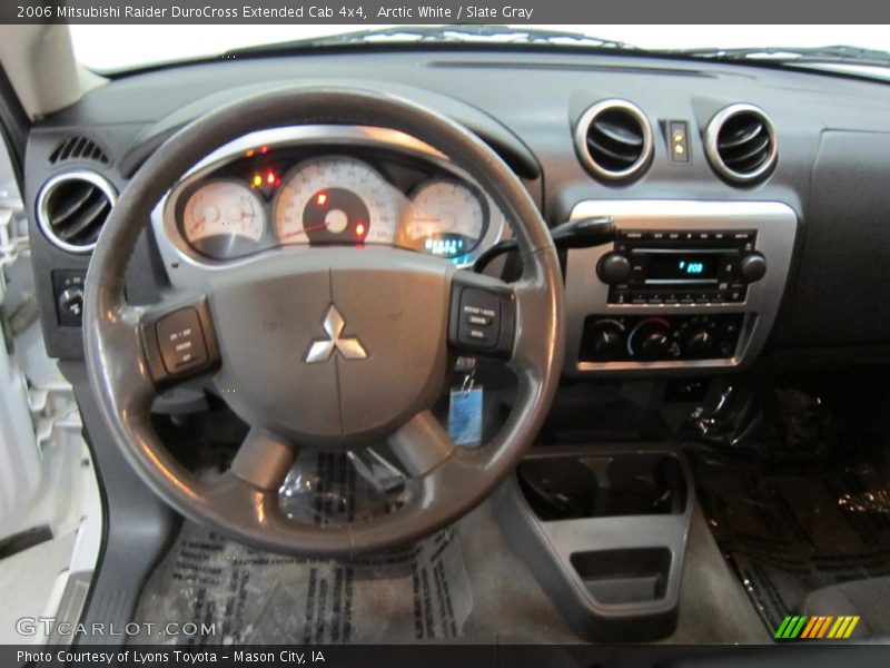 Arctic White / Slate Gray 2006 Mitsubishi Raider DuroCross Extended Cab 4x4