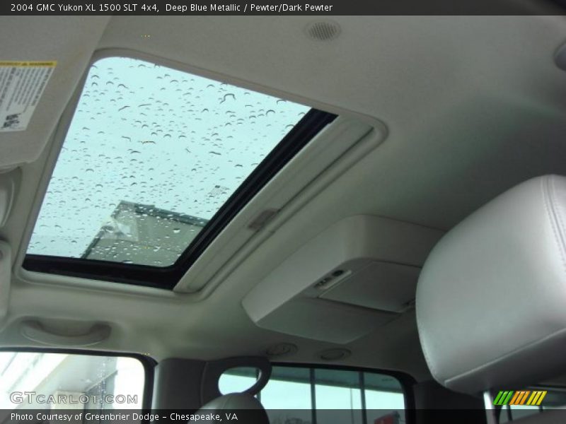 Deep Blue Metallic / Pewter/Dark Pewter 2004 GMC Yukon XL 1500 SLT 4x4