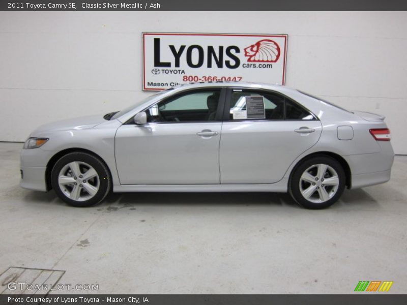 Classic Silver Metallic / Ash 2011 Toyota Camry SE