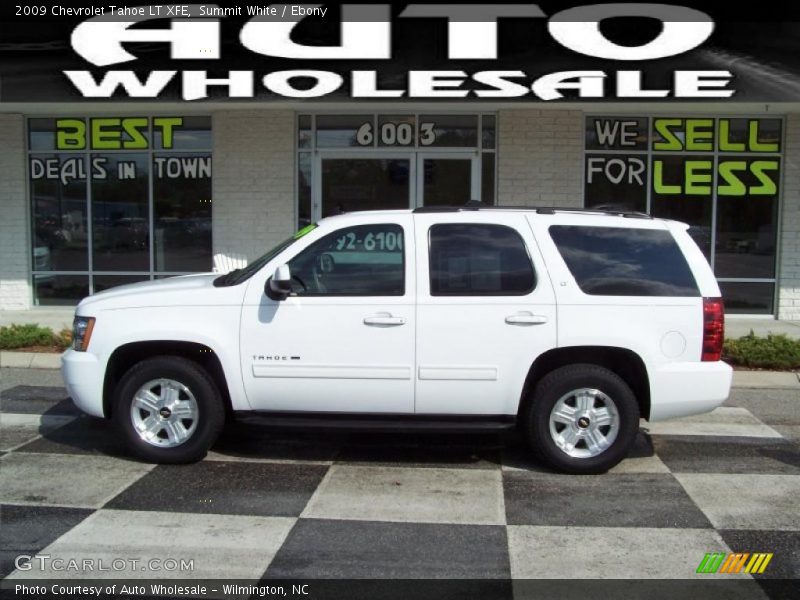 Summit White / Ebony 2009 Chevrolet Tahoe LT XFE