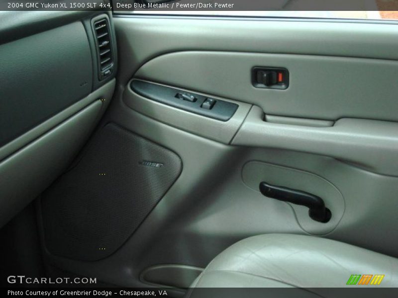 Deep Blue Metallic / Pewter/Dark Pewter 2004 GMC Yukon XL 1500 SLT 4x4