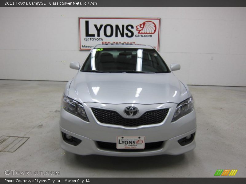 Classic Silver Metallic / Ash 2011 Toyota Camry SE