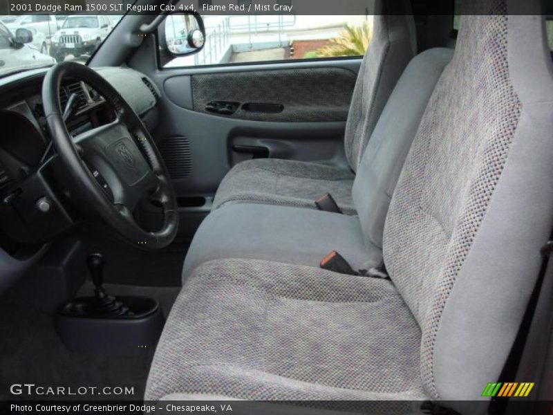 Flame Red / Mist Gray 2001 Dodge Ram 1500 SLT Regular Cab 4x4