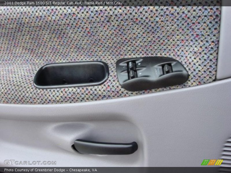 Flame Red / Mist Gray 2001 Dodge Ram 1500 SLT Regular Cab 4x4