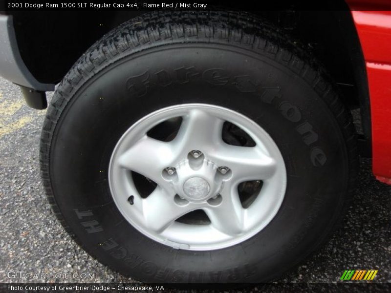  2001 Ram 1500 SLT Regular Cab 4x4 Wheel