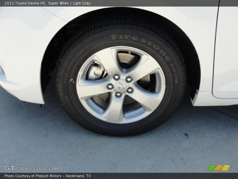  2011 Sienna V6 Wheel