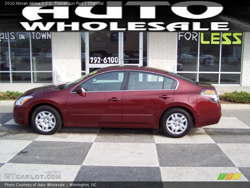 Tuscan Sun Red / Charcoal 2010 Nissan Altima 2.5 S