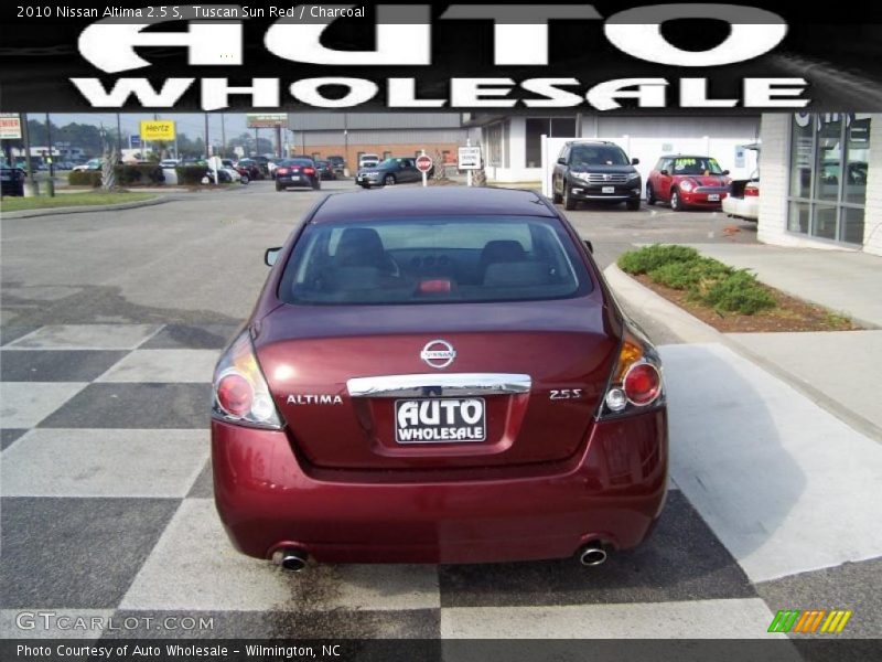 Tuscan Sun Red / Charcoal 2010 Nissan Altima 2.5 S