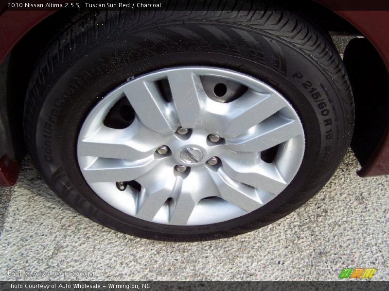Tuscan Sun Red / Charcoal 2010 Nissan Altima 2.5 S