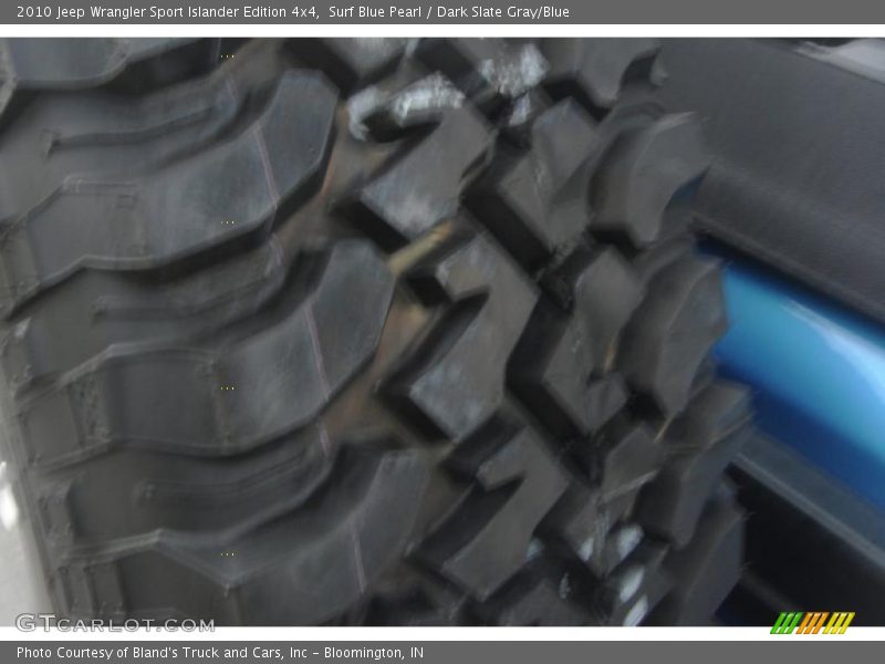 Surf Blue Pearl / Dark Slate Gray/Blue 2010 Jeep Wrangler Sport Islander Edition 4x4