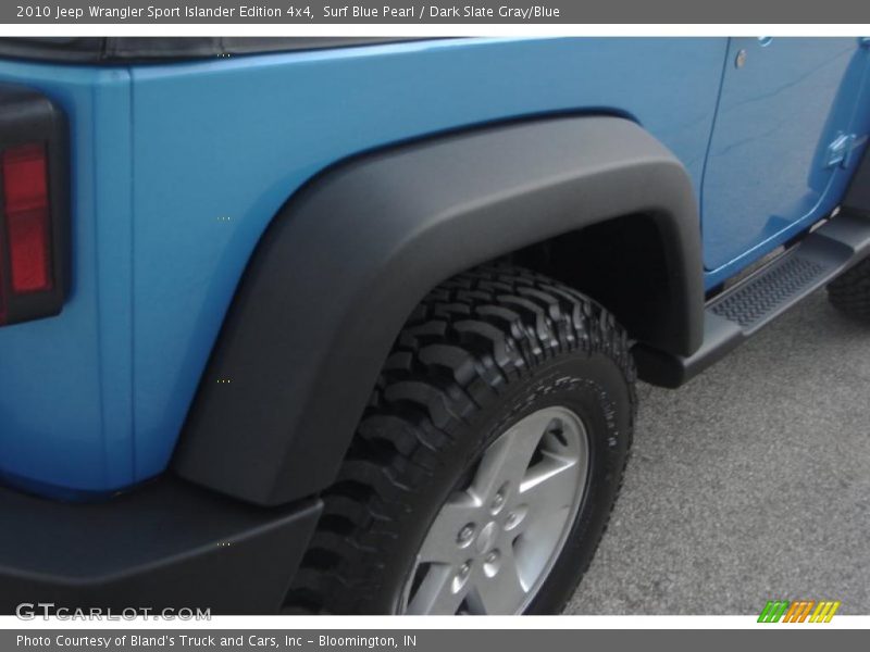 Surf Blue Pearl / Dark Slate Gray/Blue 2010 Jeep Wrangler Sport Islander Edition 4x4