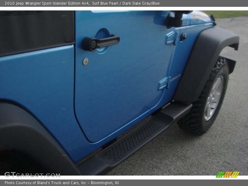 Surf Blue Pearl / Dark Slate Gray/Blue 2010 Jeep Wrangler Sport Islander Edition 4x4