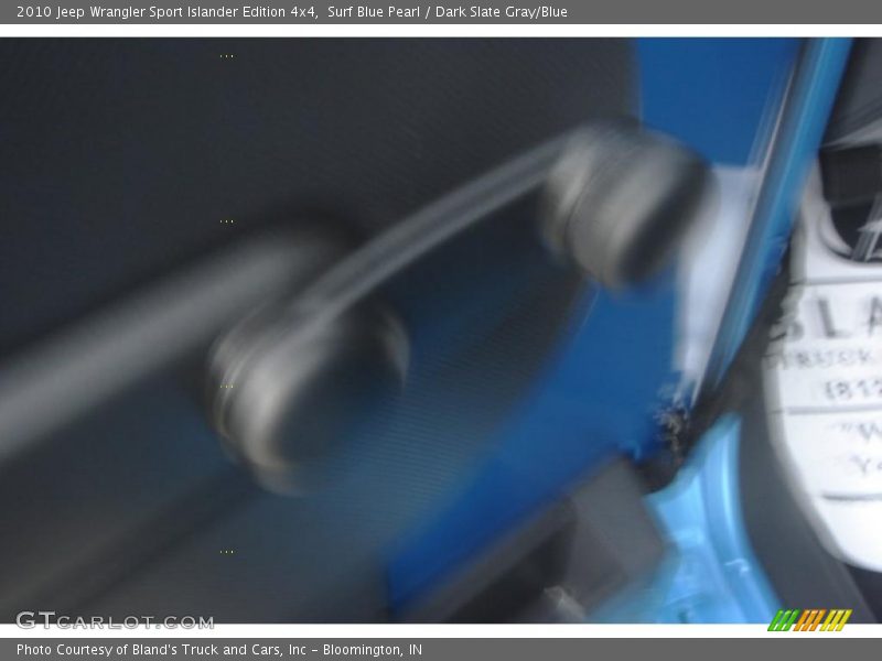Surf Blue Pearl / Dark Slate Gray/Blue 2010 Jeep Wrangler Sport Islander Edition 4x4
