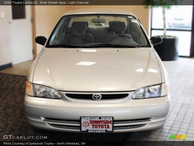 Silver Stream Opal / Light Charcoal 1999 Toyota Corolla CE