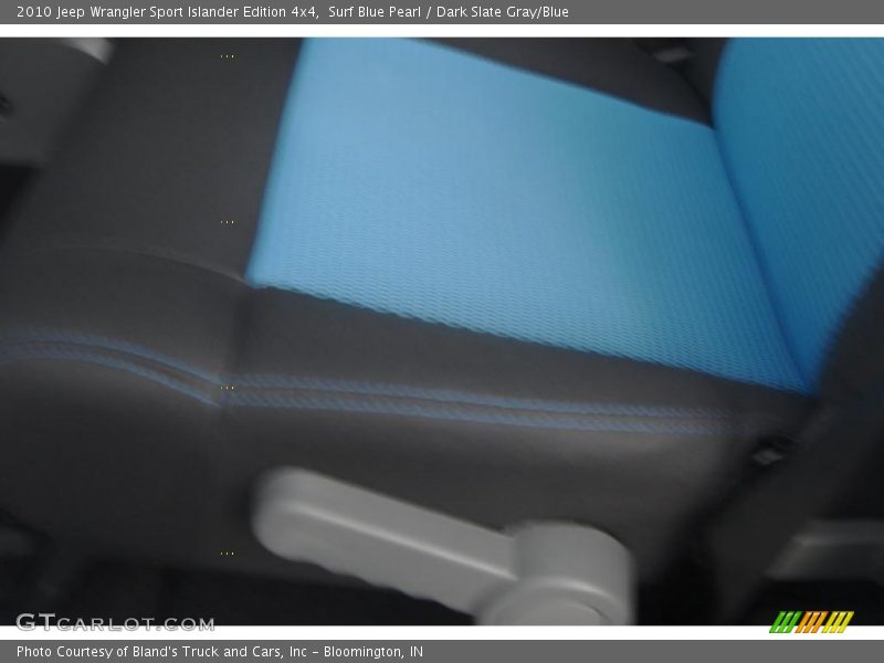 Surf Blue Pearl / Dark Slate Gray/Blue 2010 Jeep Wrangler Sport Islander Edition 4x4