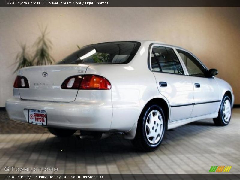 Silver Stream Opal / Light Charcoal 1999 Toyota Corolla CE