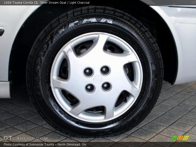 Silver Stream Opal / Light Charcoal 1999 Toyota Corolla CE
