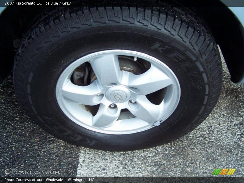 Ice Blue / Gray 2007 Kia Sorento LX