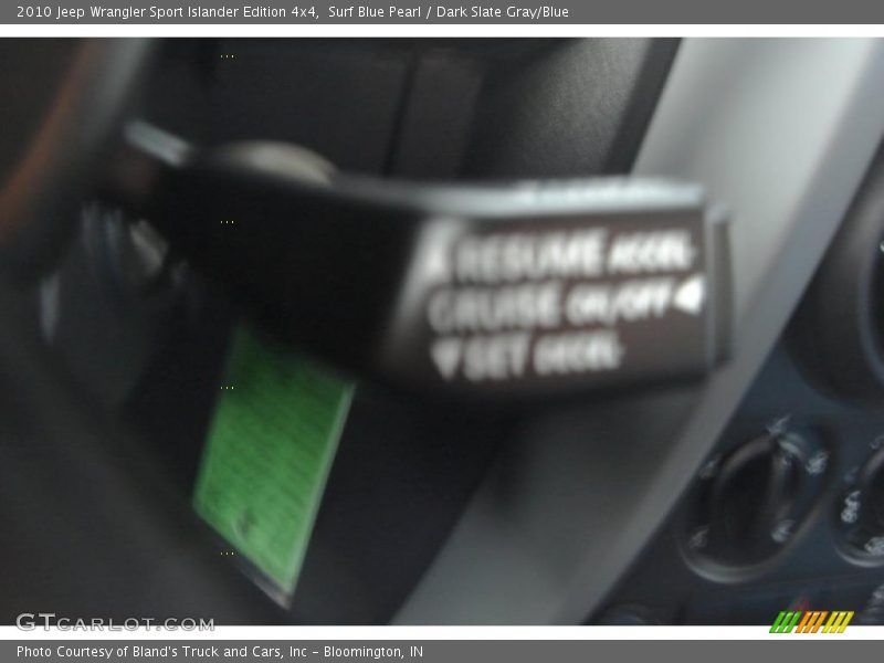 Surf Blue Pearl / Dark Slate Gray/Blue 2010 Jeep Wrangler Sport Islander Edition 4x4