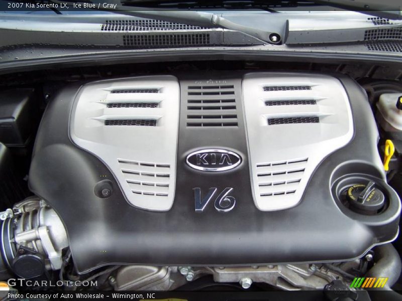 Ice Blue / Gray 2007 Kia Sorento LX