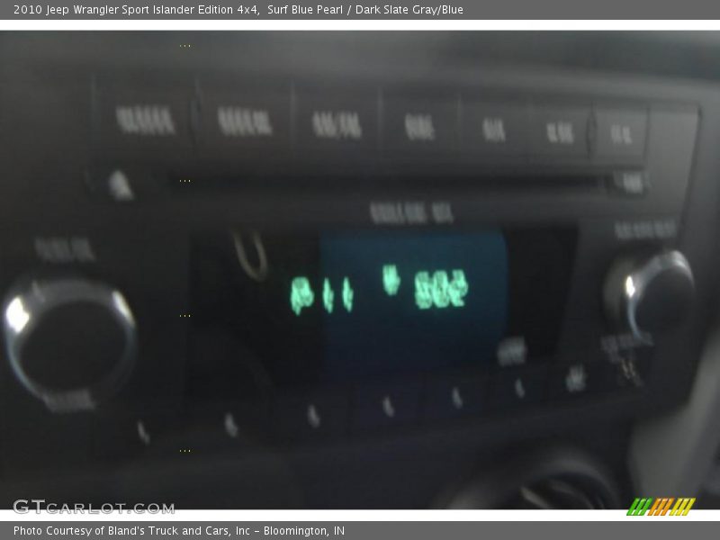 Surf Blue Pearl / Dark Slate Gray/Blue 2010 Jeep Wrangler Sport Islander Edition 4x4
