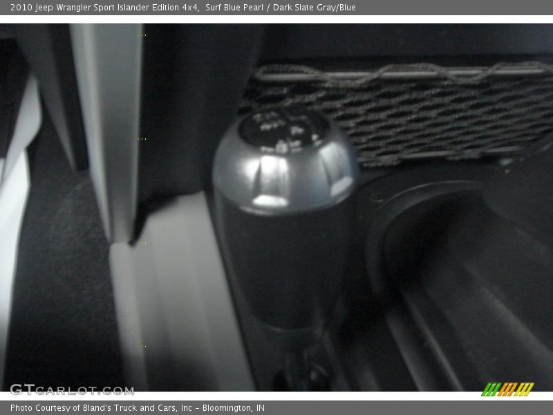 Surf Blue Pearl / Dark Slate Gray/Blue 2010 Jeep Wrangler Sport Islander Edition 4x4