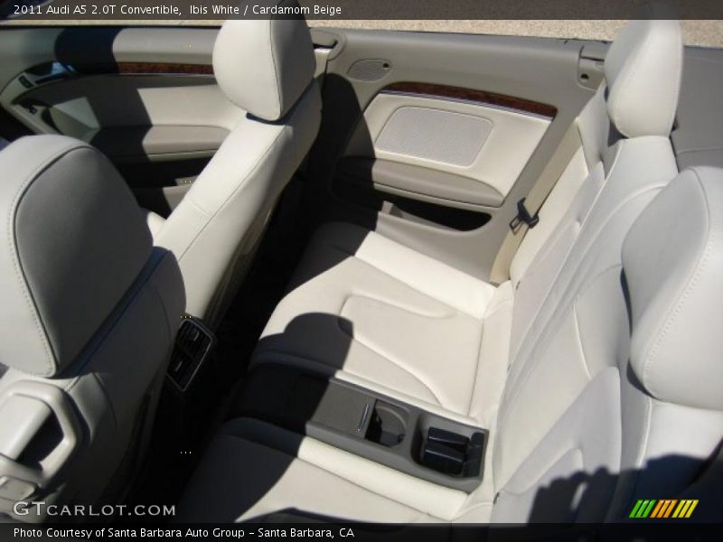 Ibis White / Cardamom Beige 2011 Audi A5 2.0T Convertible