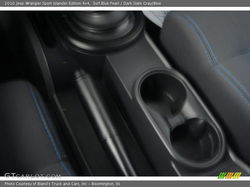 Surf Blue Pearl / Dark Slate Gray/Blue 2010 Jeep Wrangler Sport Islander Edition 4x4