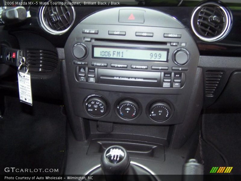 Brilliant Black / Black 2006 Mazda MX-5 Miata Touring Roadster