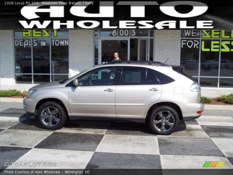 Millenium Silver Metallic / Ivory 2008 Lexus RX 350