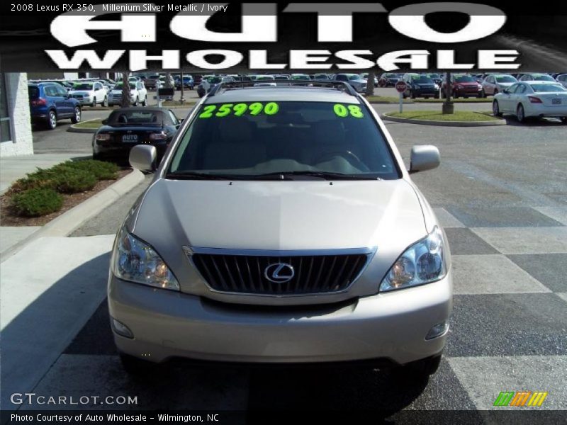 Millenium Silver Metallic / Ivory 2008 Lexus RX 350