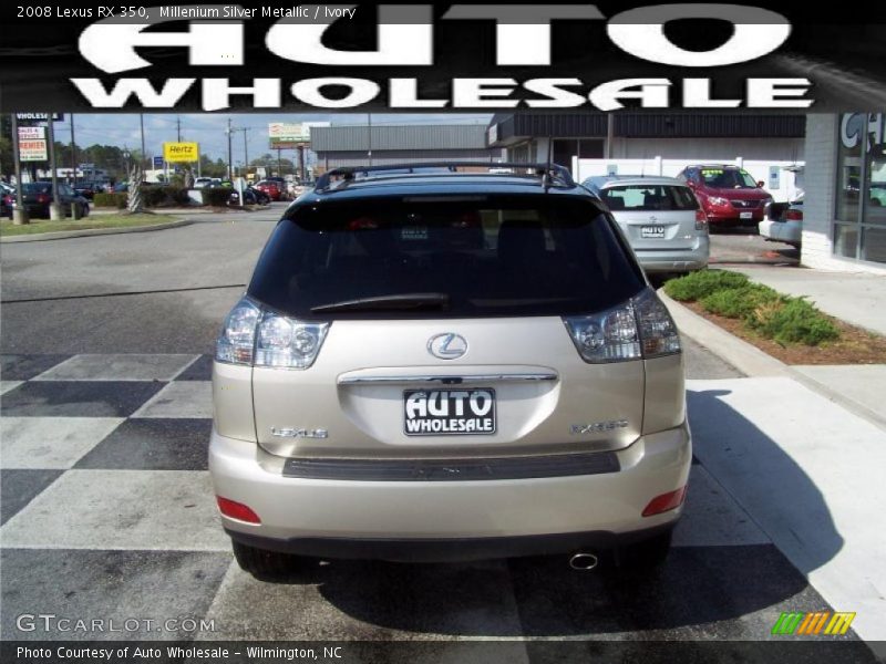 Millenium Silver Metallic / Ivory 2008 Lexus RX 350