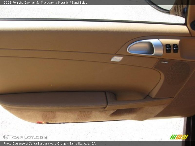 Macadamia Metallic / Sand Beige 2008 Porsche Cayman S