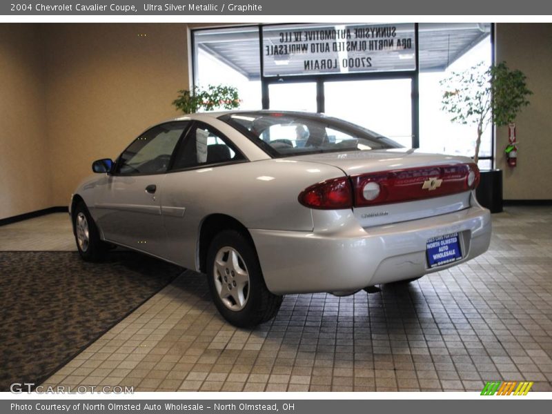 Ultra Silver Metallic / Graphite 2004 Chevrolet Cavalier Coupe