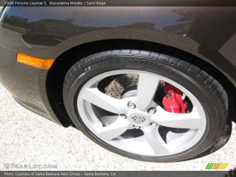 Macadamia Metallic / Sand Beige 2008 Porsche Cayman S