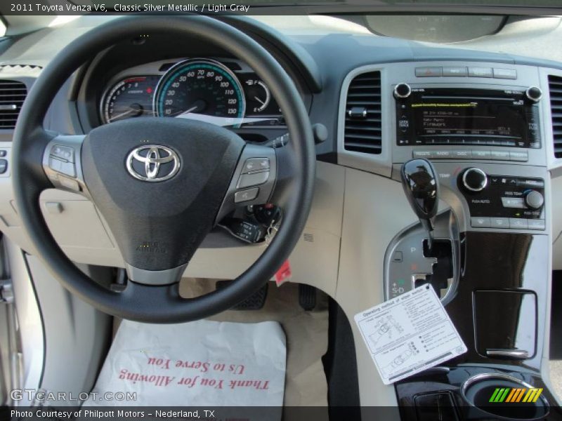 Classic Silver Metallic / Light Gray 2011 Toyota Venza V6