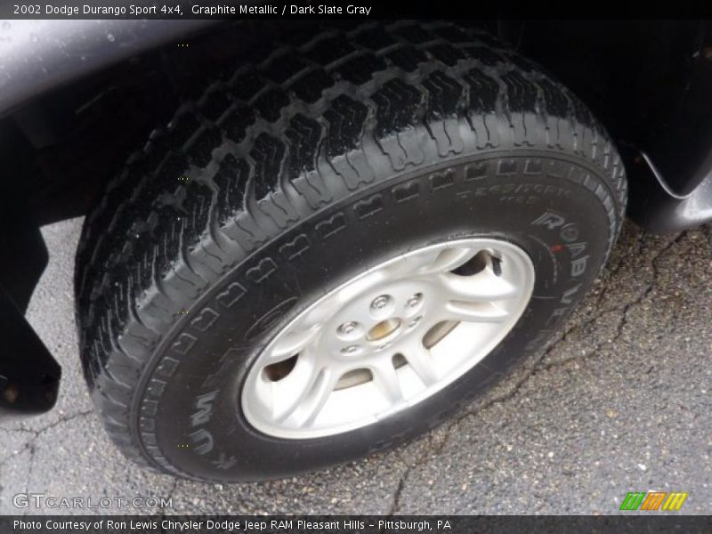 Graphite Metallic / Dark Slate Gray 2002 Dodge Durango Sport 4x4
