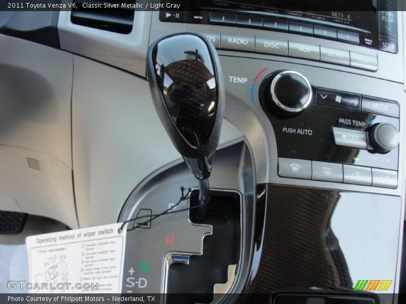  2011 Venza V6 6 Speed ECT-i Automatic Shifter