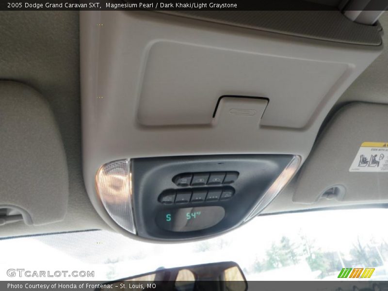 Magnesium Pearl / Dark Khaki/Light Graystone 2005 Dodge Grand Caravan SXT