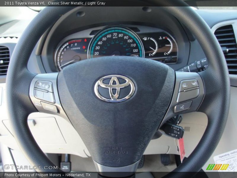  2011 Venza V6 Steering Wheel