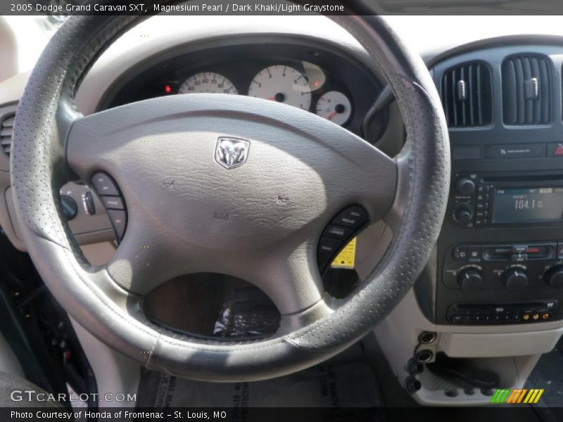 Magnesium Pearl / Dark Khaki/Light Graystone 2005 Dodge Grand Caravan SXT