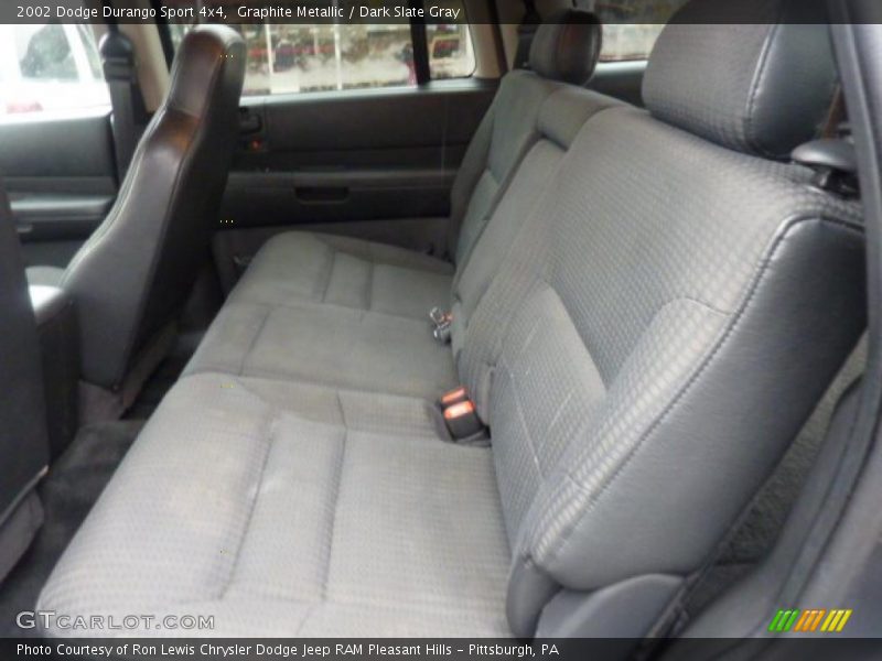 Graphite Metallic / Dark Slate Gray 2002 Dodge Durango Sport 4x4