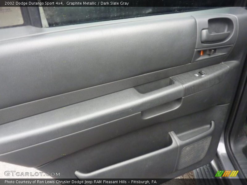 Graphite Metallic / Dark Slate Gray 2002 Dodge Durango Sport 4x4