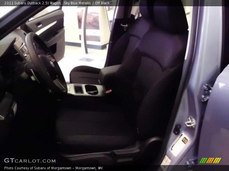 Sky Blue Metallic / Off Black 2011 Subaru Outback 2.5i Wagon