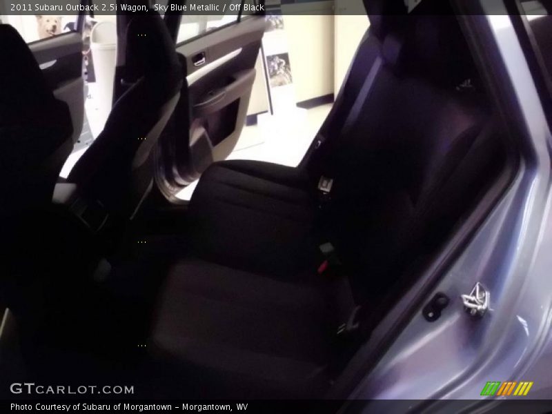 Sky Blue Metallic / Off Black 2011 Subaru Outback 2.5i Wagon