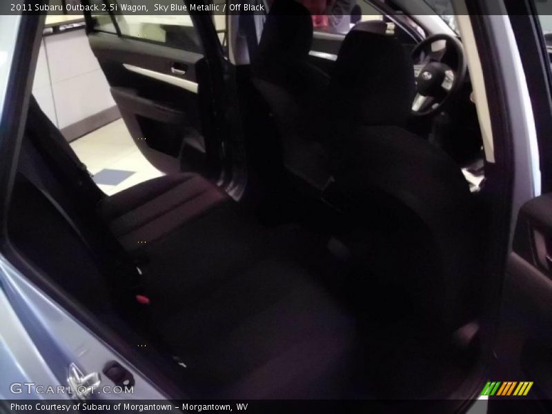 Sky Blue Metallic / Off Black 2011 Subaru Outback 2.5i Wagon