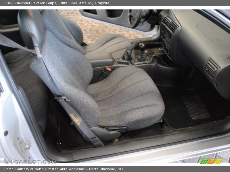 Ultra Silver Metallic / Graphite 2004 Chevrolet Cavalier Coupe