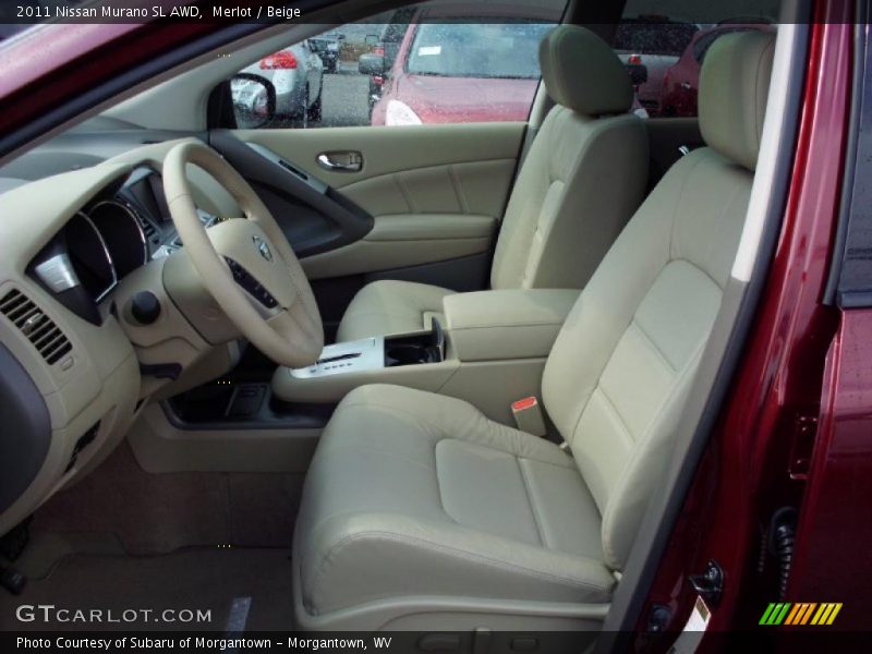 Merlot / Beige 2011 Nissan Murano SL AWD