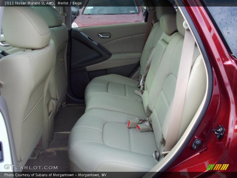 Merlot / Beige 2011 Nissan Murano SL AWD
