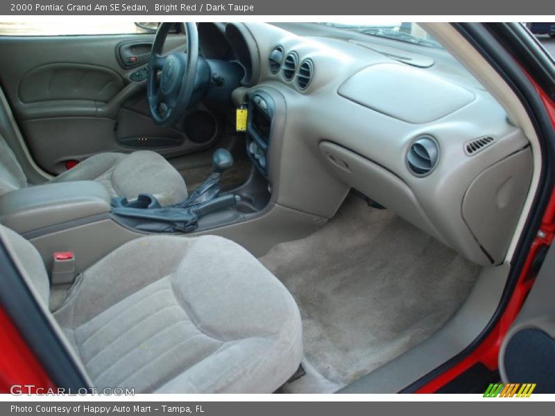  2000 Grand Am SE Sedan Dark Taupe Interior